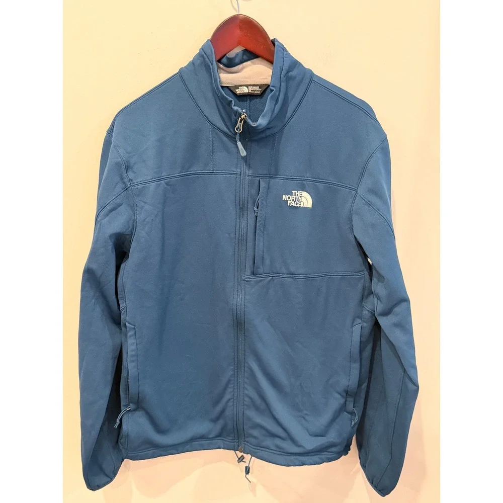 The North Face Apex Bionic 2 Softshell Jacket Blue Mens Large‎ NF0A3VM8 F19
